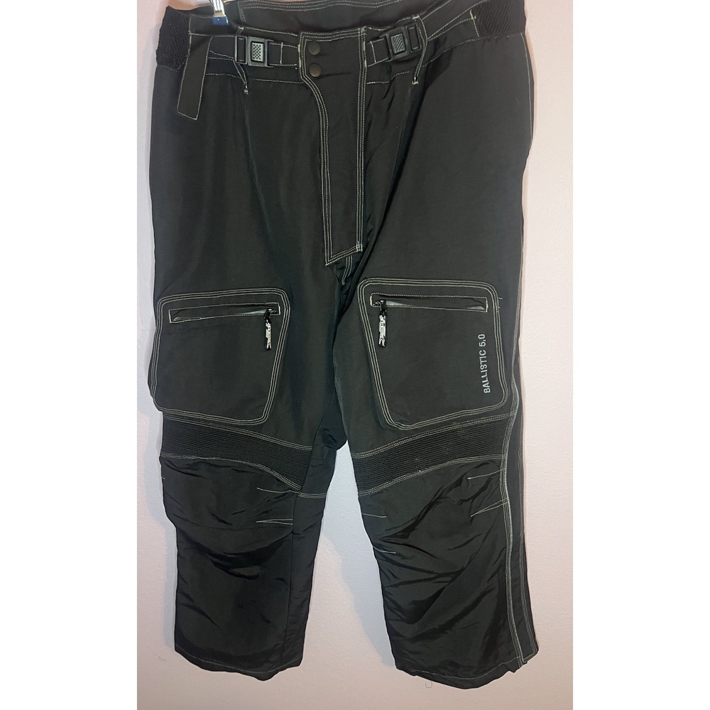 Joe Rocket Ballistic Black Motorcycle Riding‎ Pants Size XL